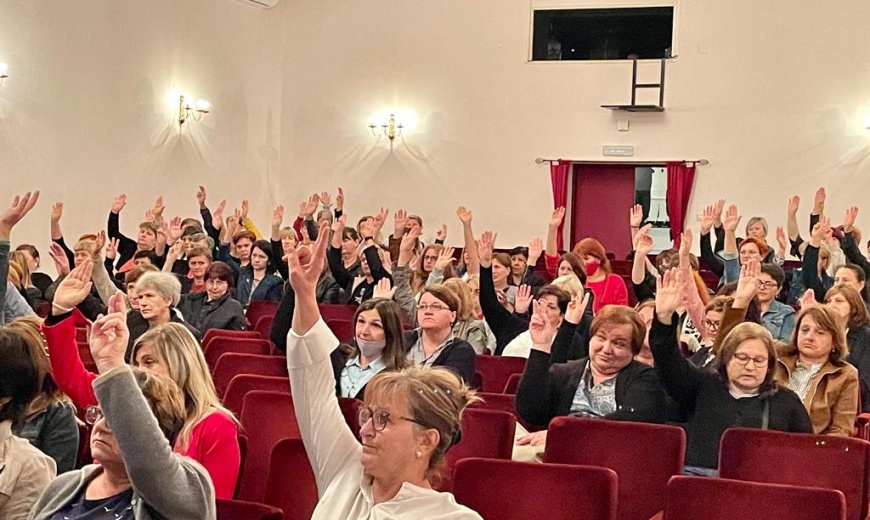 Radnice Orljave: Vlado RH i Olymp, osigurajte nam posao i platite otpremnine!