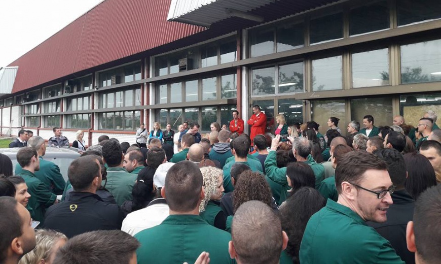 Podrška radnicima Falc Easta