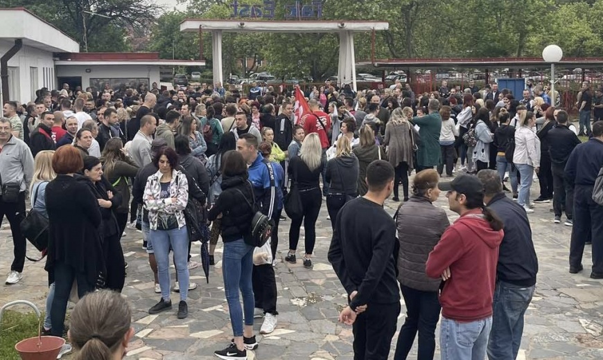 Podrška radnicima obućarske tvrtke Falc East iz Srbije