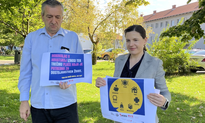 Prvi put u Hrvatskoj obilježen Dan dostojanstvene plaće